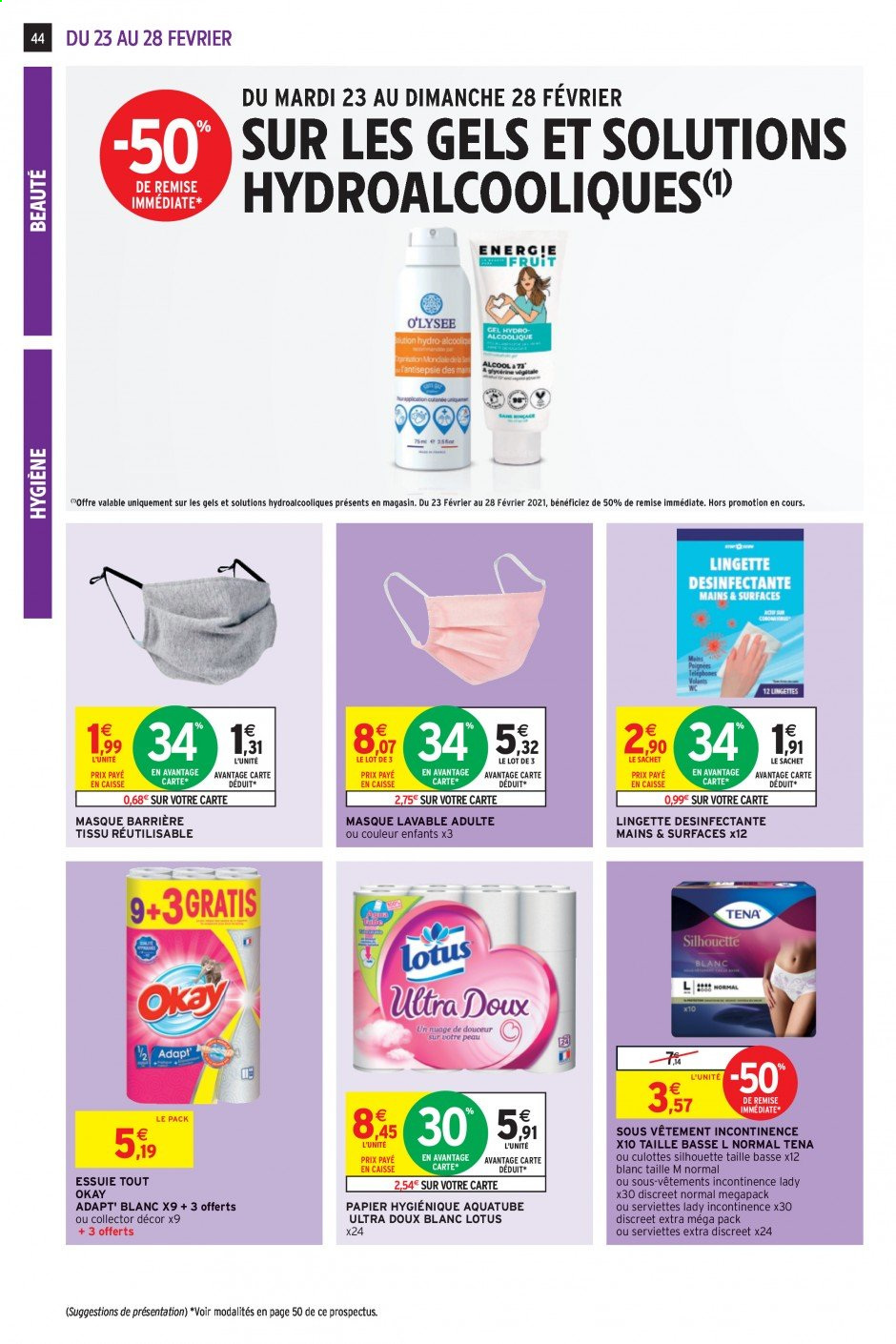 Catalogue Intermarché Super - 23/02/2021 - 28/02/2021. Page 44