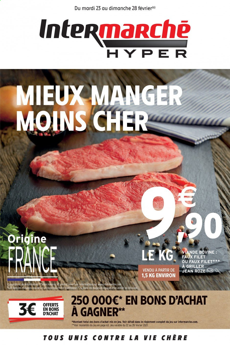 Catalogue Intermarché Hyper - 23/02/2021 - 28/02/2021. Page 1