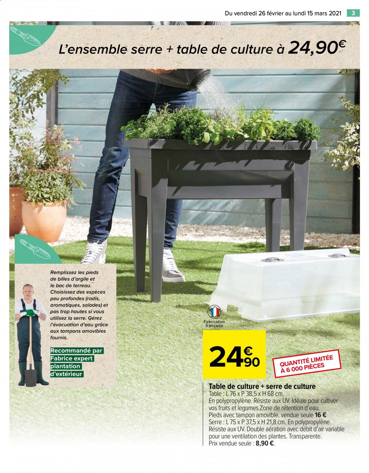 Catalogue Carrefour Hypermarchés - 26/02/2021 - 15/03/2021. Page 3