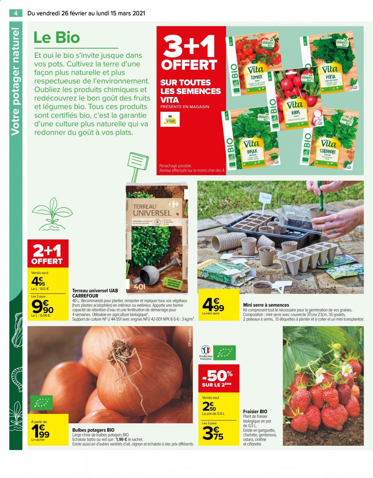 Catalogue Carrefour Hypermarchés - 26/02/2021 - 15/03/2021. Page 4