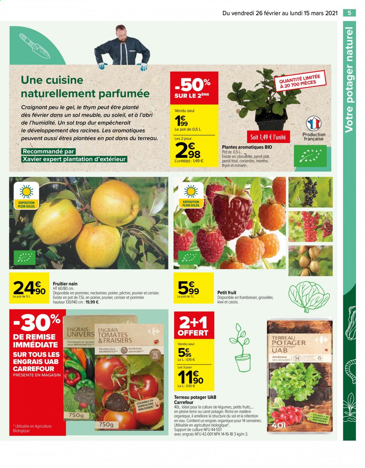Catalogue Carrefour Hypermarchés - 26/02/2021 - 15/03/2021. Page 5