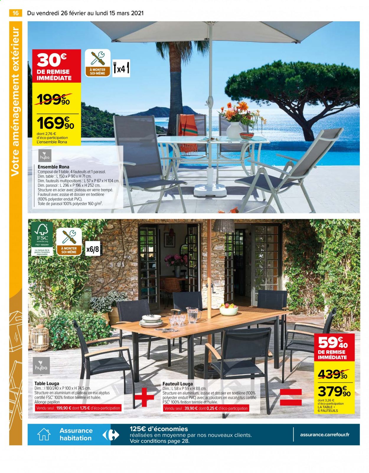 Catalogue Carrefour Hypermarchés - 26/02/2021 - 15/03/2021. Page 16