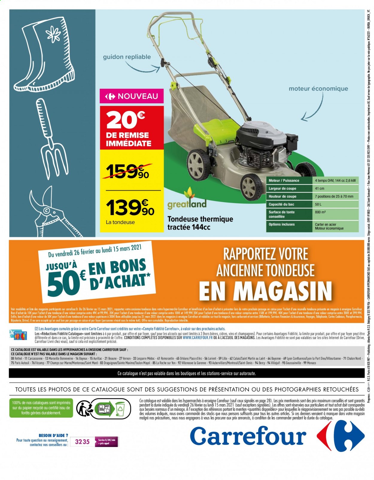 Catalogue Carrefour Hypermarchés - 26/02/2021 - 15/03/2021. Page 29