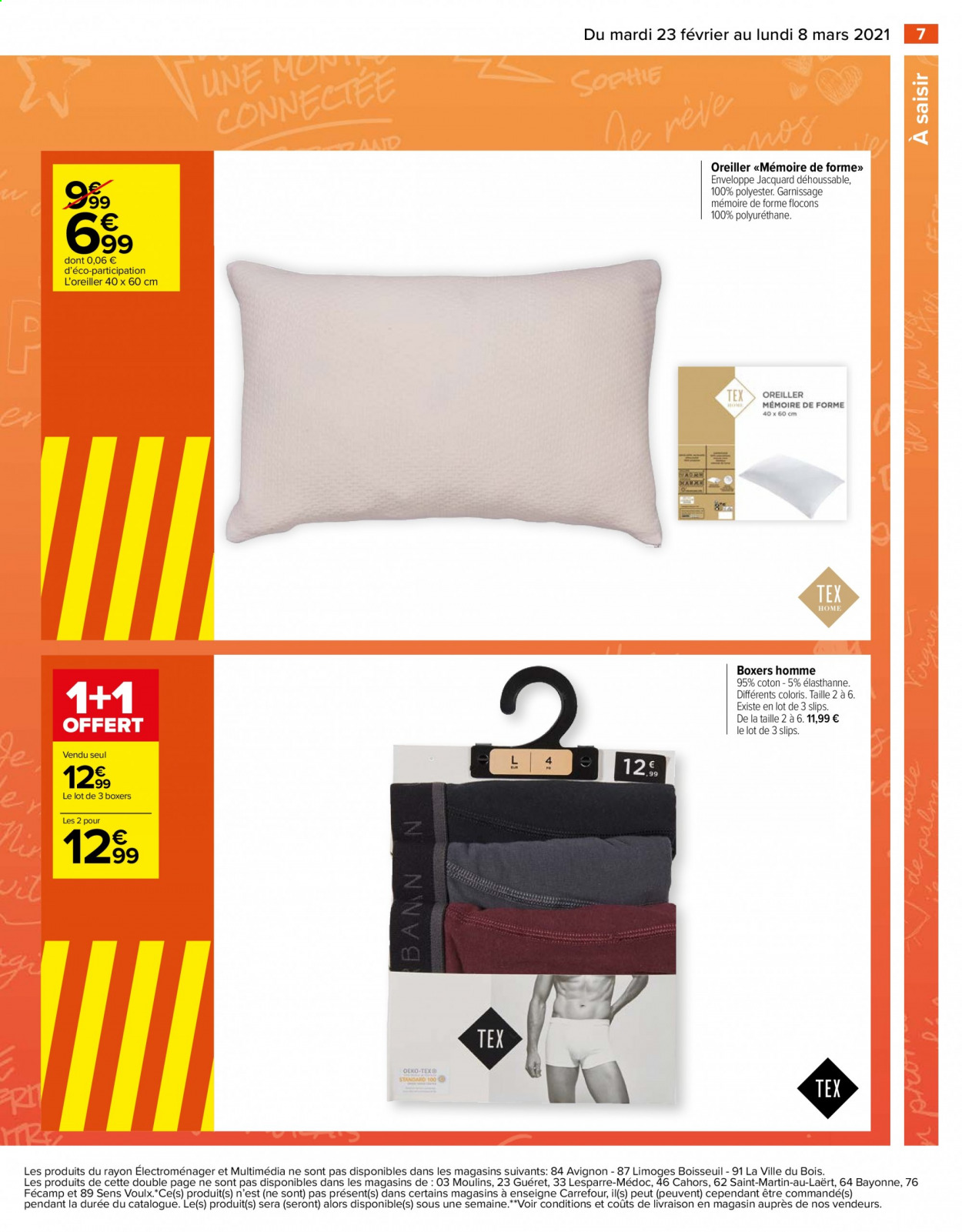 Catalogue Carrefour Hypermarchés - 23/02/2021 - 08/03/2021. Page 7