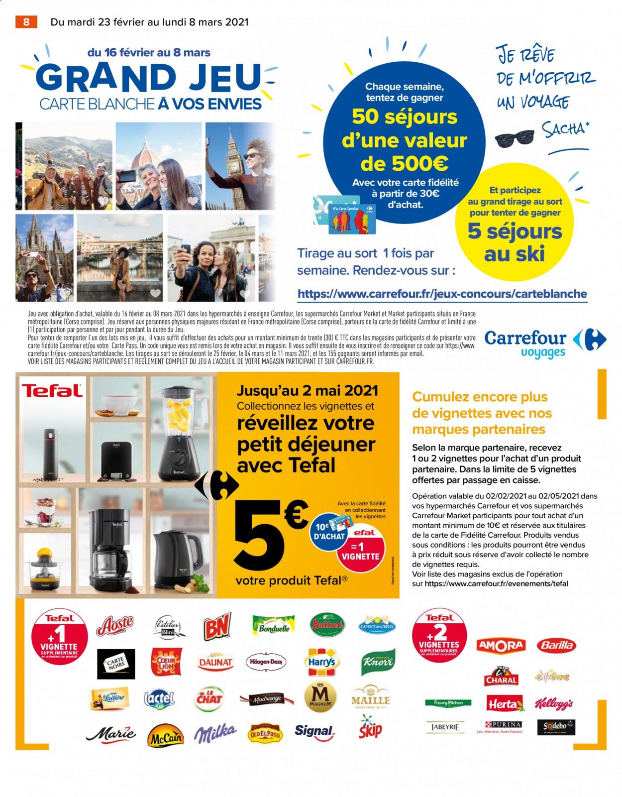 Catalogue Carrefour Hypermarchés - 23/02/2021 - 08/03/2021. Page 8
