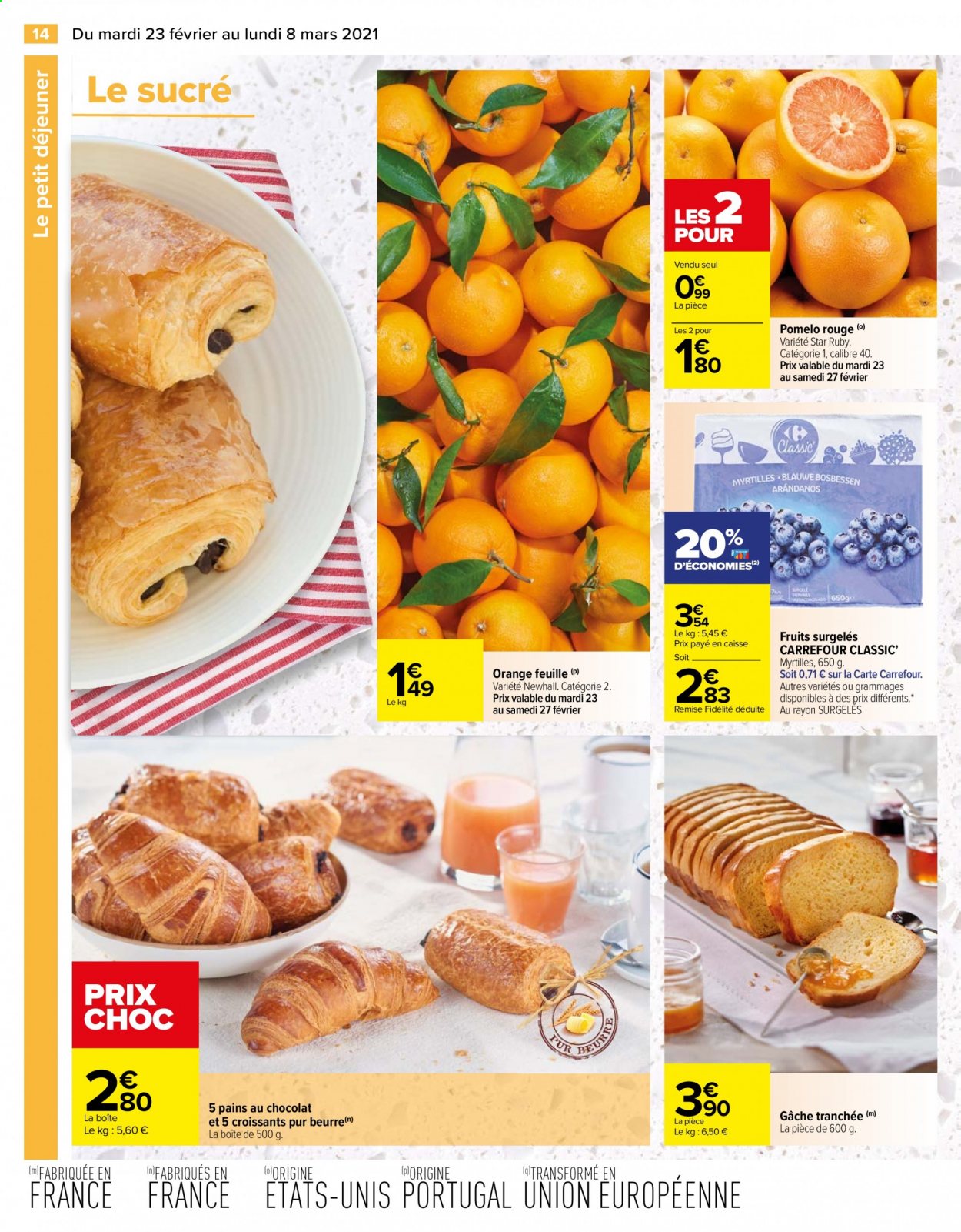 Catalogue Carrefour Hypermarchés - 23/02/2021 - 08/03/2021. Page 14