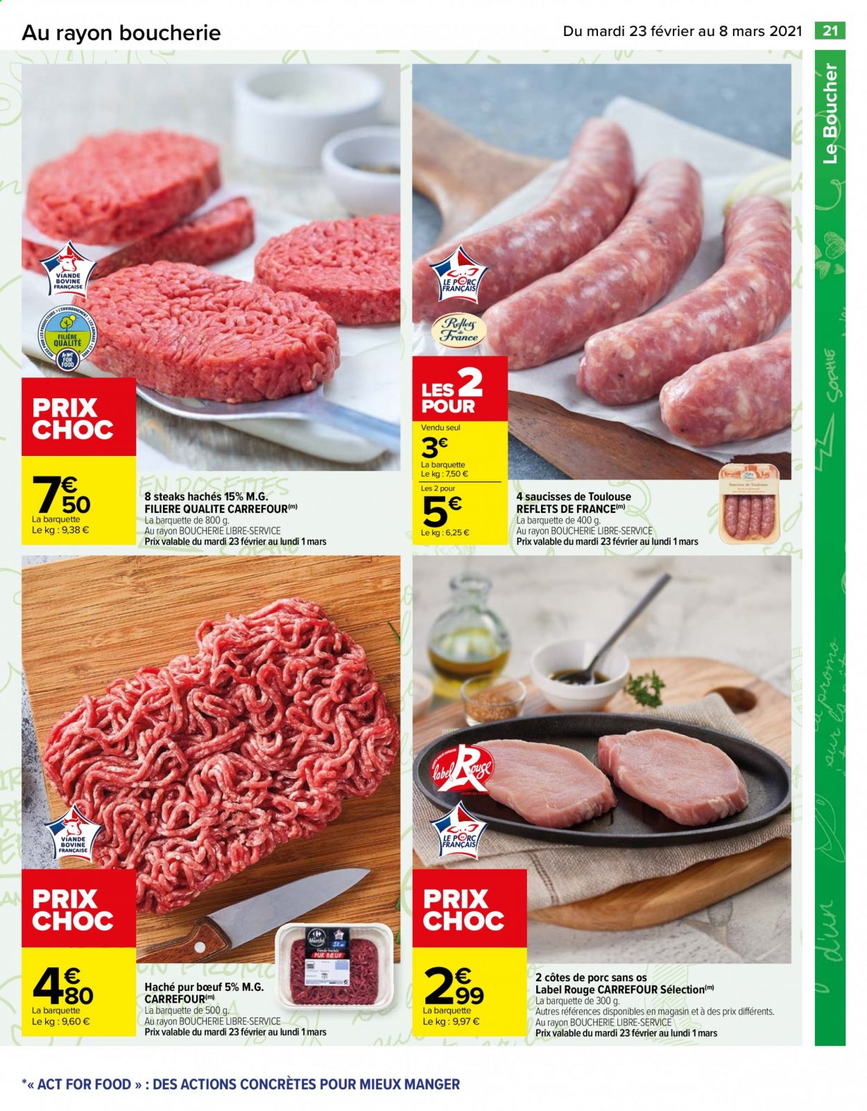 Catalogue Carrefour Hypermarchés - 23/02/2021 - 08/03/2021. Page 21
