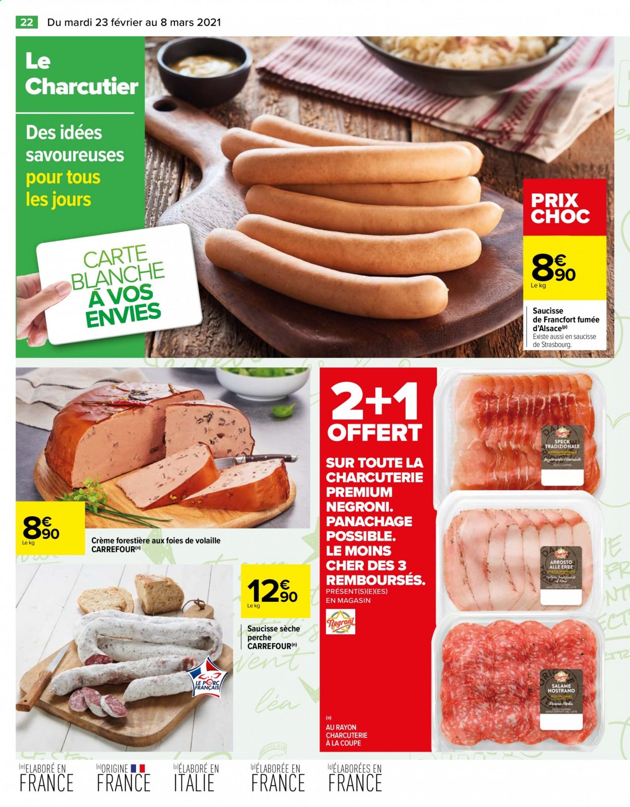 Catalogue Carrefour Hypermarchés - 23/02/2021 - 08/03/2021. Page 22