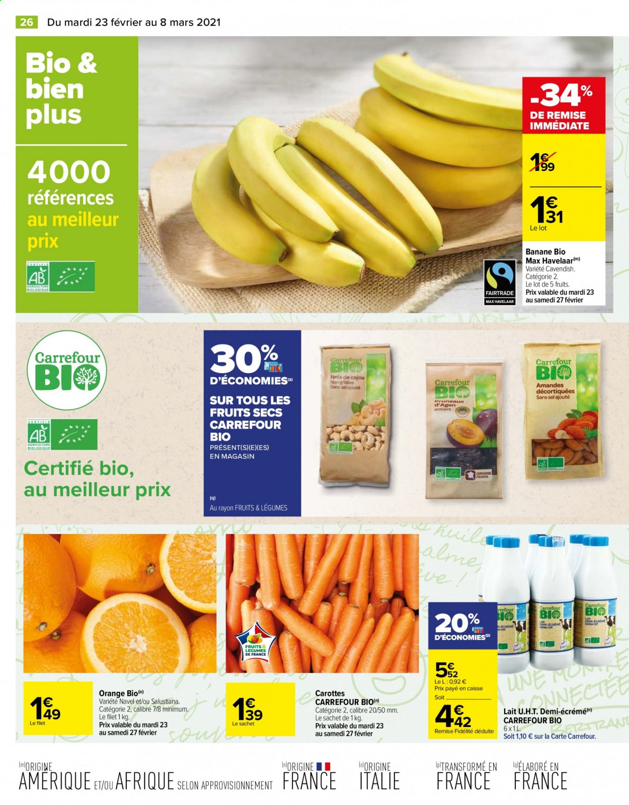 Catalogue Carrefour Hypermarchés - 23/02/2021 - 08/03/2021. Page 26