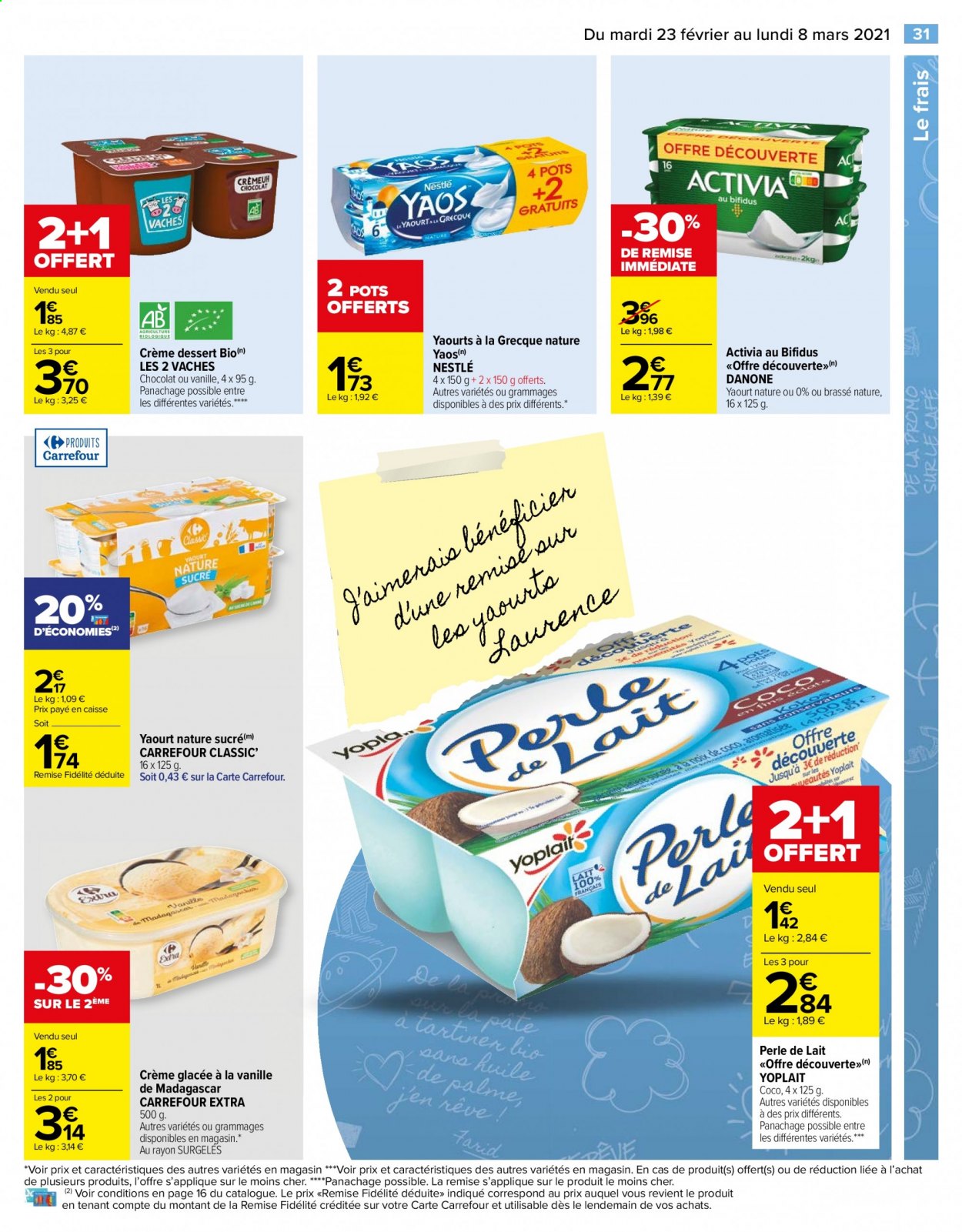 Catalogue Carrefour Hypermarchés - 23/02/2021 - 08/03/2021. Page 31