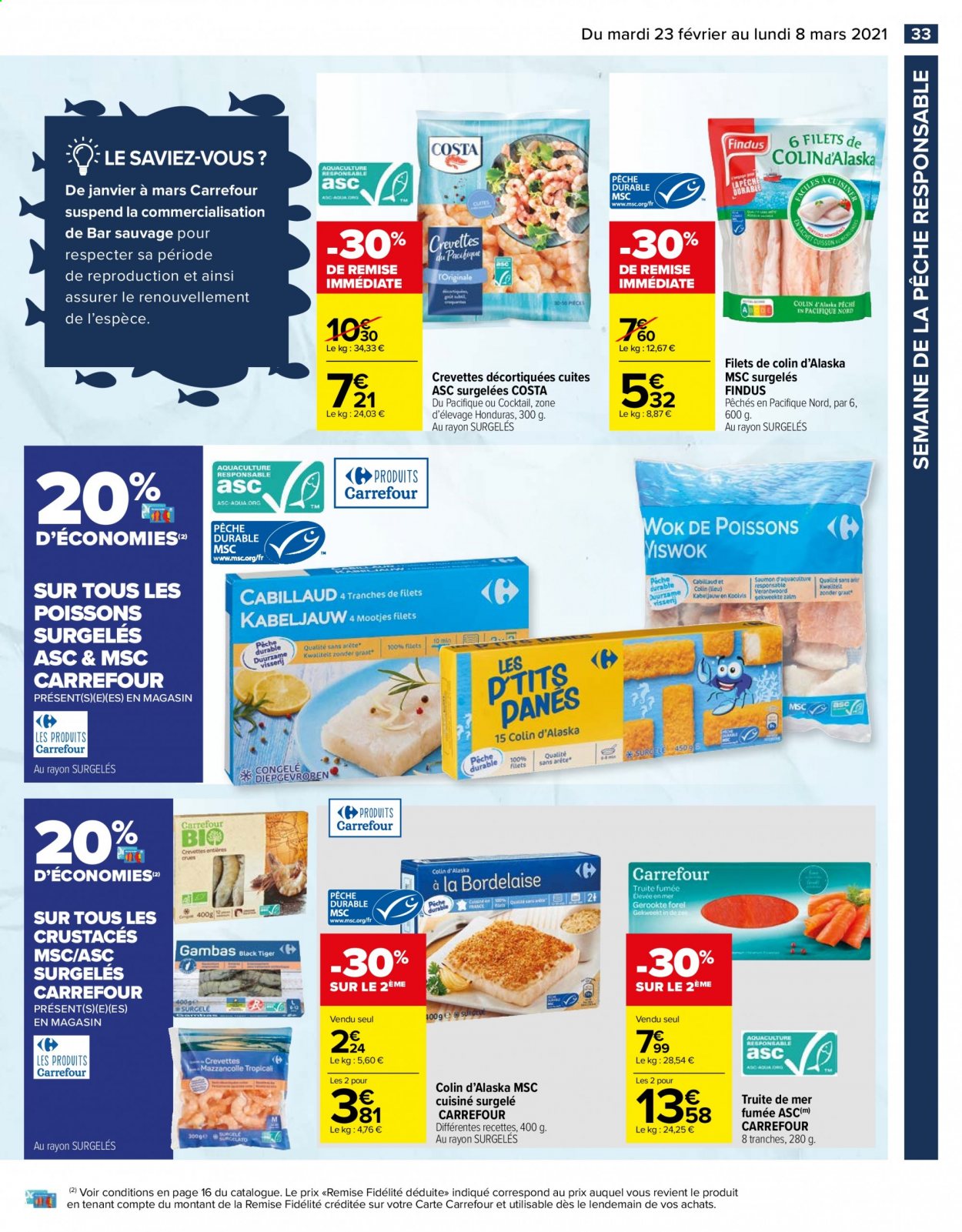Catalogue Carrefour Hypermarchés - 23/02/2021 - 08/03/2021. Page 33