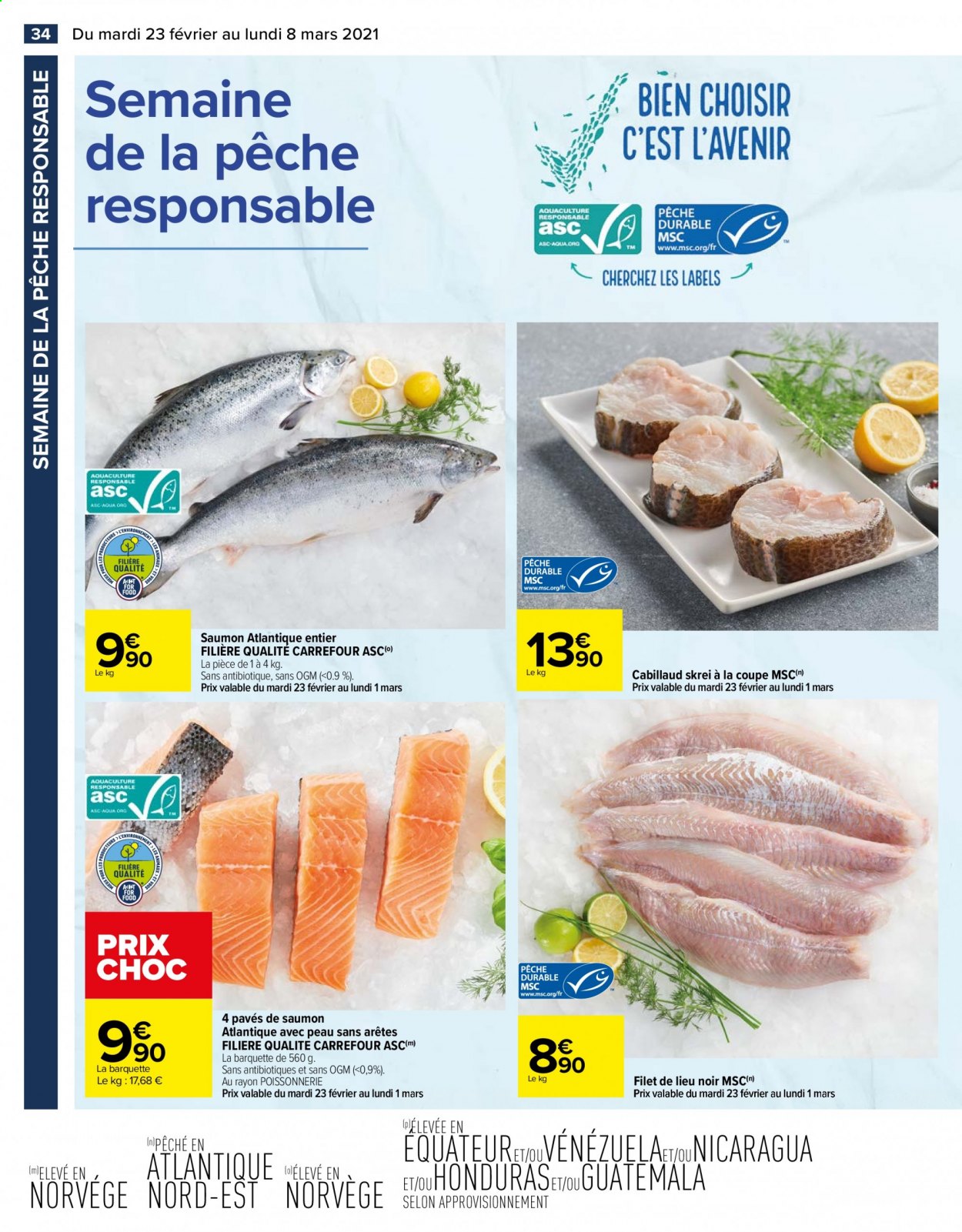 Catalogue Carrefour Hypermarchés - 23/02/2021 - 08/03/2021. Page 34