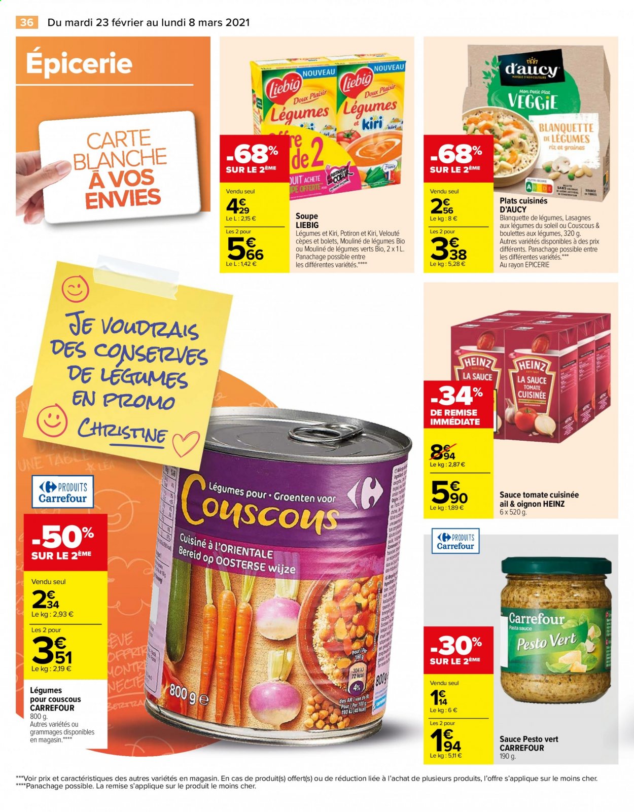 Catalogue Carrefour Hypermarchés - 23/02/2021 - 08/03/2021. Page 36