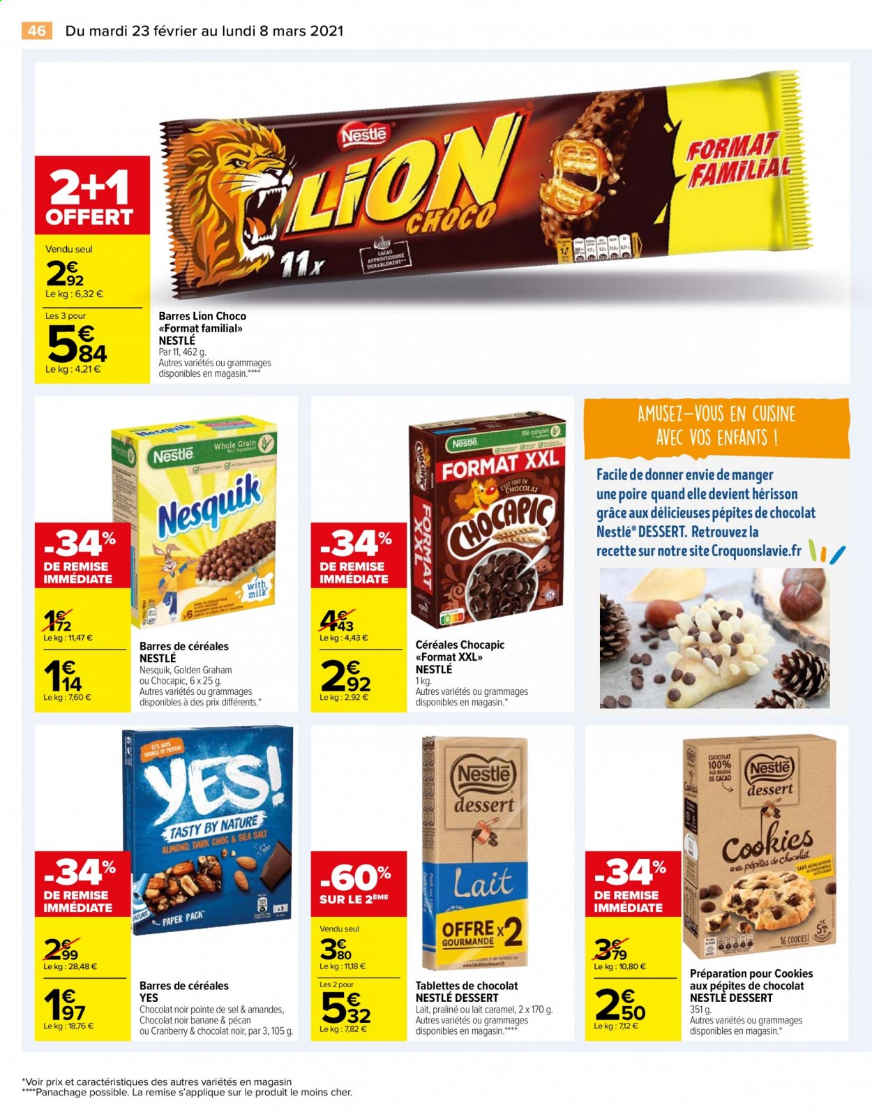 Catalogue Carrefour Hypermarchés - 23/02/2021 - 08/03/2021. Page 46