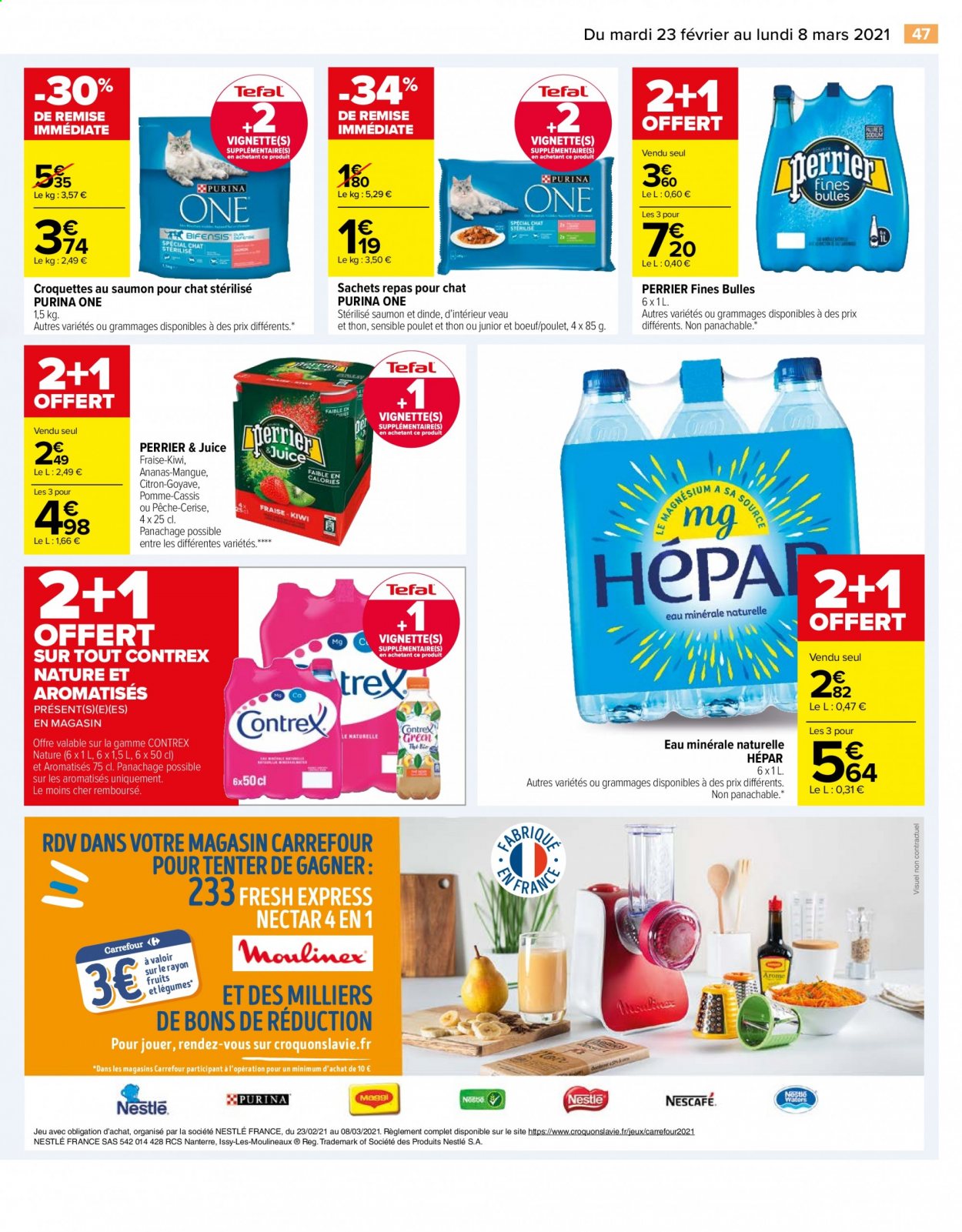 Catalogue Carrefour Hypermarchés - 23/02/2021 - 08/03/2021. Page 47