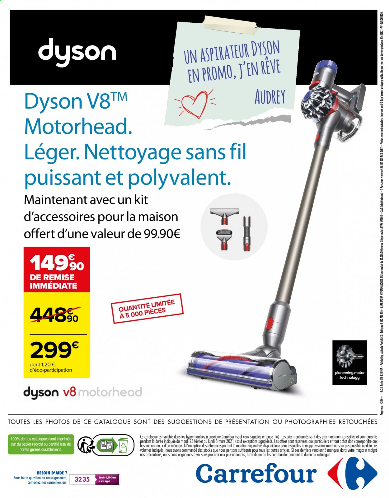 Catalogue Carrefour Hypermarchés - 23/02/2021 - 08/03/2021. Page 65