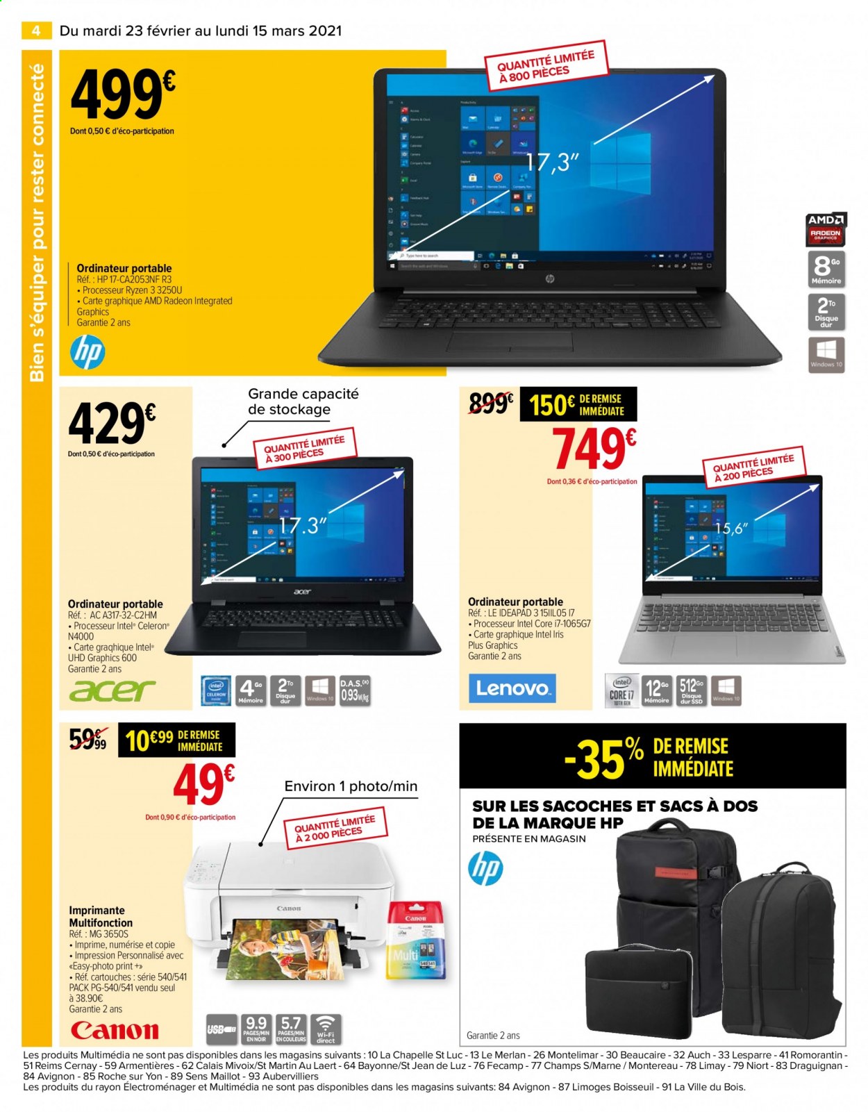 Catalogue Carrefour Hypermarchés - 23/02/2021 - 15/03/2021. Page 5