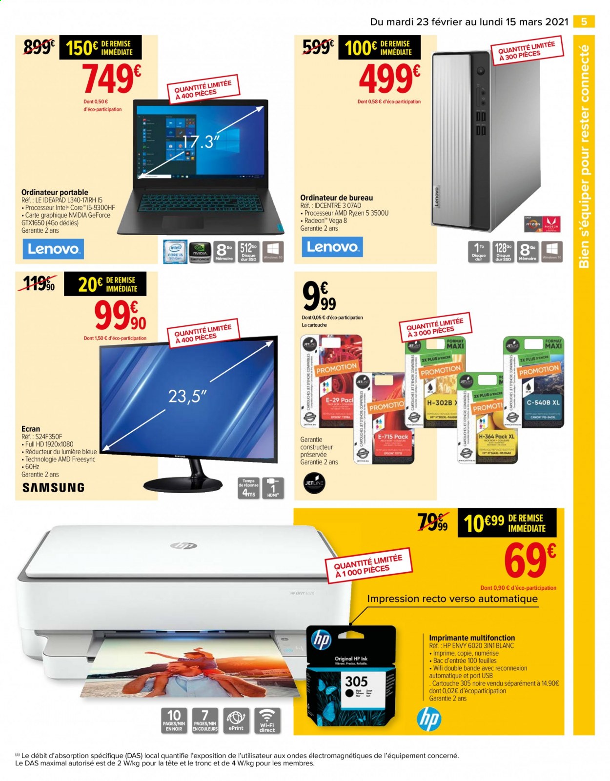 Catalogue Carrefour Hypermarchés - 23/02/2021 - 15/03/2021. Page 6