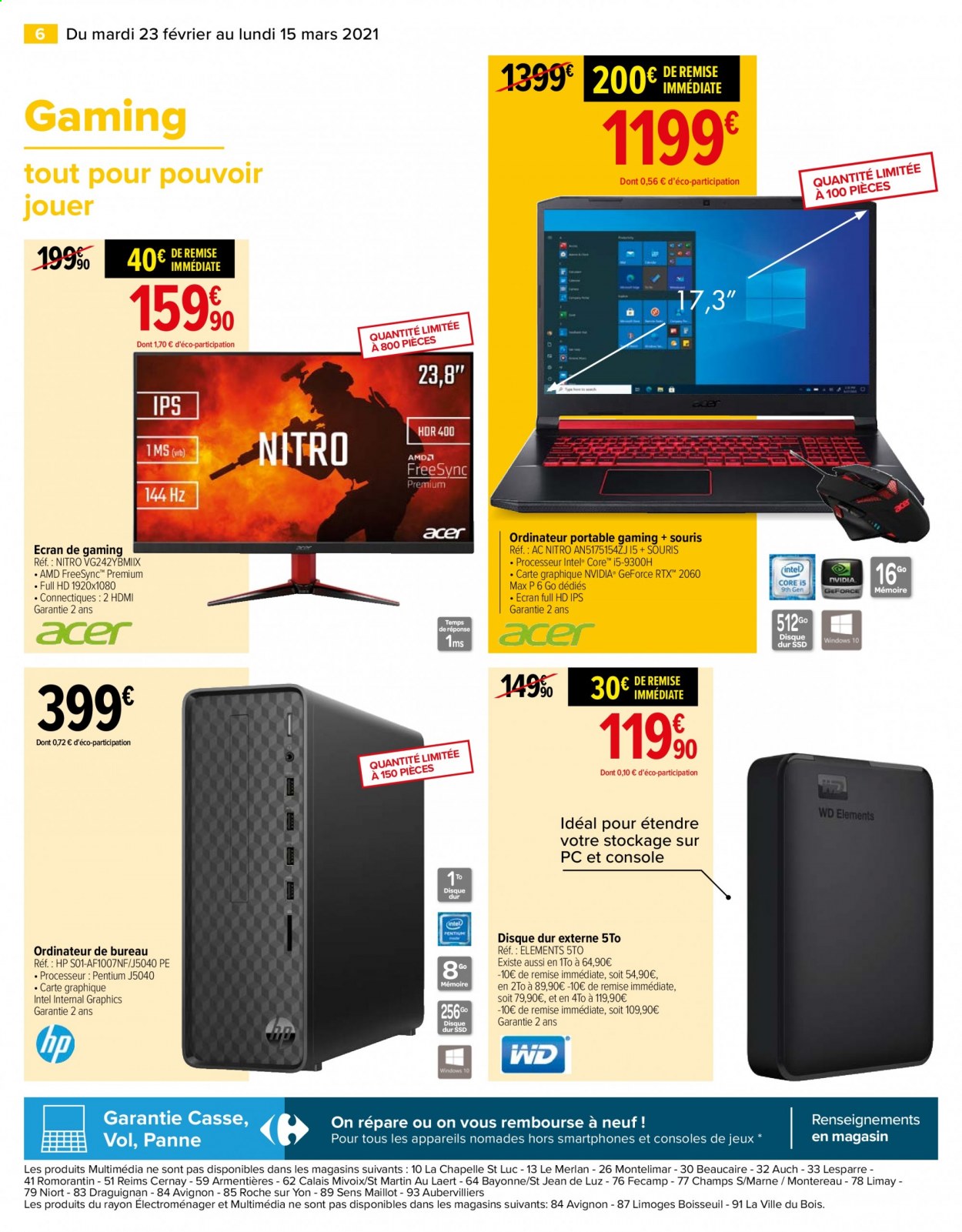 Catalogue Carrefour Hypermarchés - 23/02/2021 - 15/03/2021. Page 7