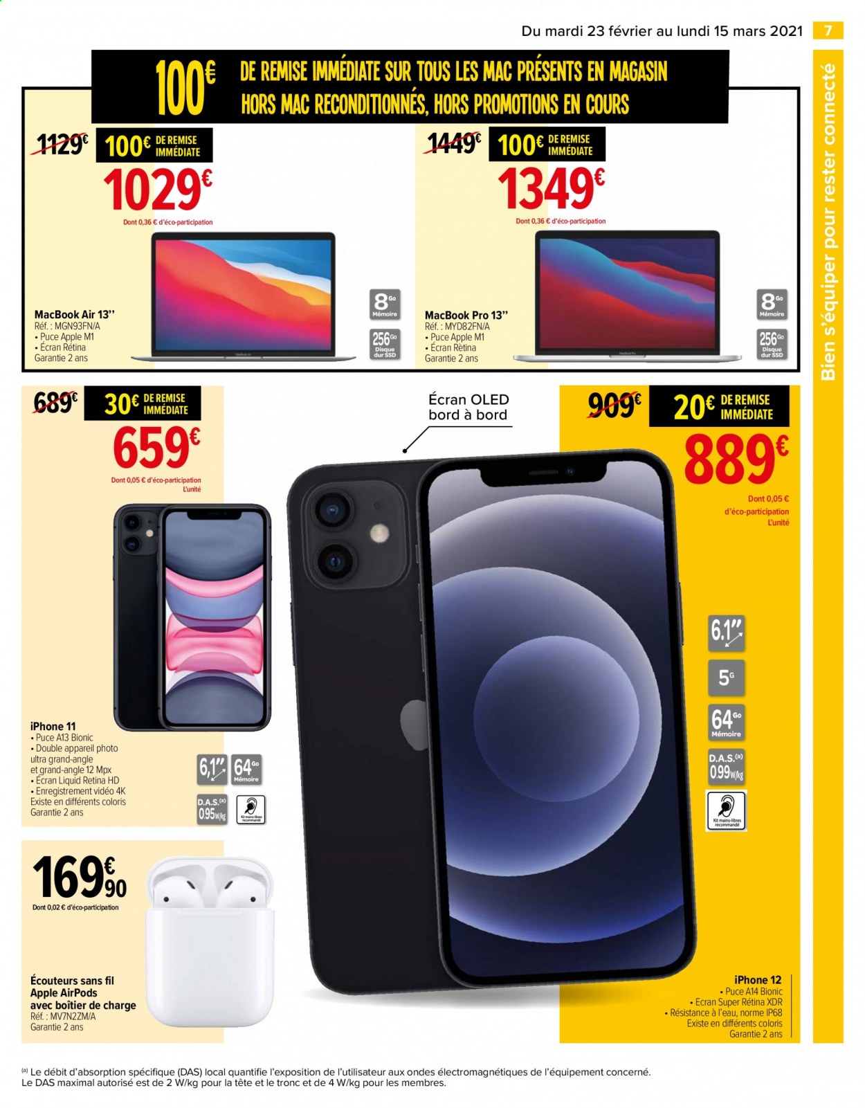 Catalogue Carrefour Hypermarchés - 23/02/2021 - 15/03/2021. Page 8
