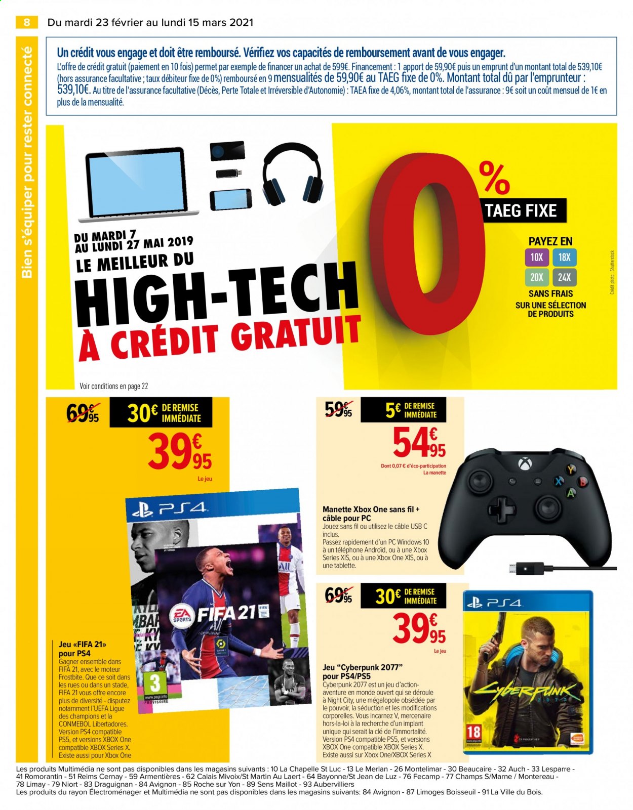 Catalogue Carrefour Hypermarchés - 23/02/2021 - 15/03/2021. Page 9