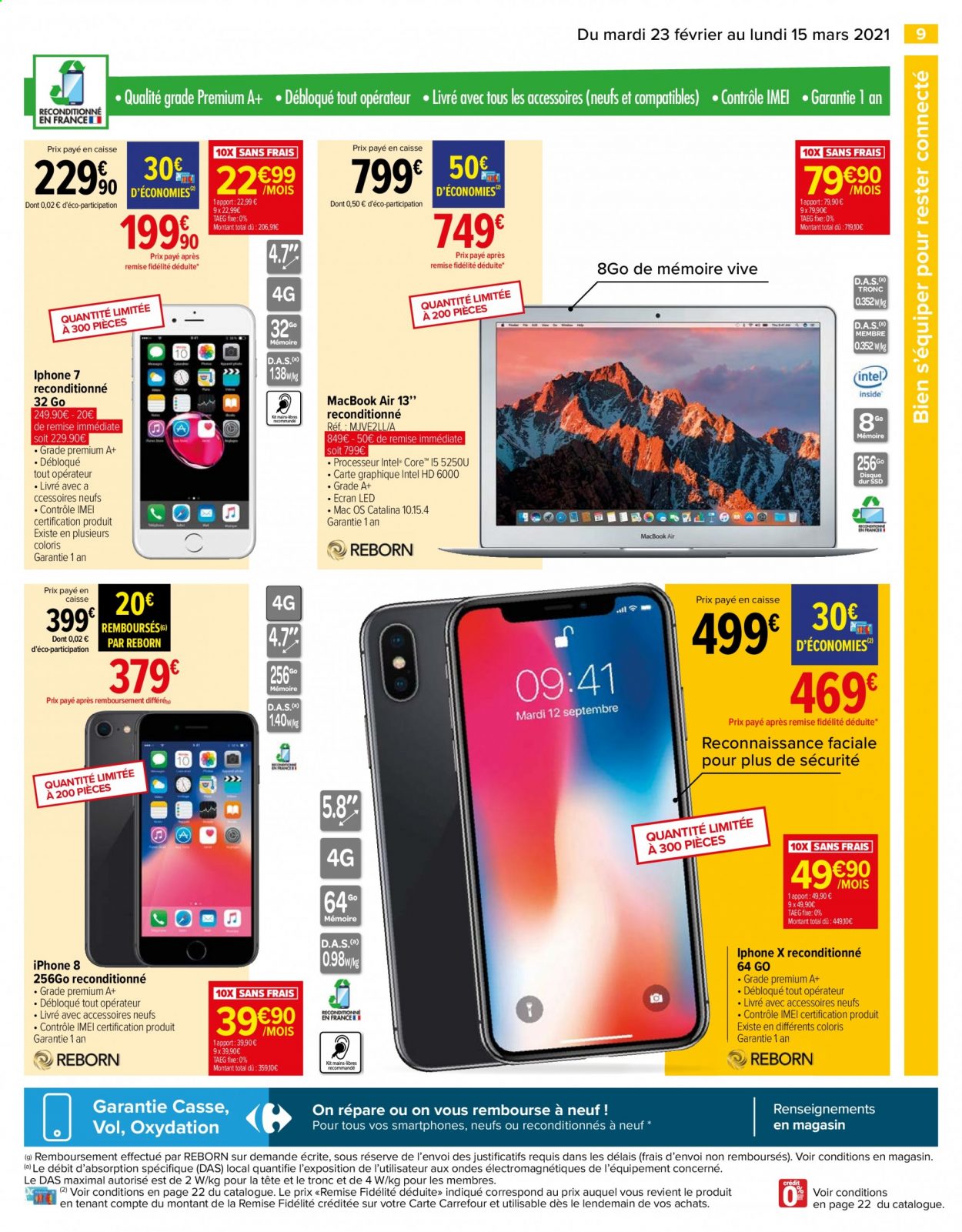 Catalogue Carrefour Hypermarchés - 23/02/2021 - 15/03/2021. Page 10