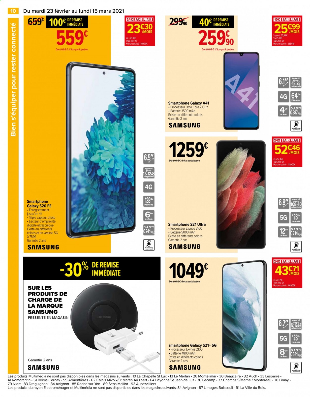 Catalogue Carrefour Hypermarchés - 23/02/2021 - 15/03/2021. Page 11
