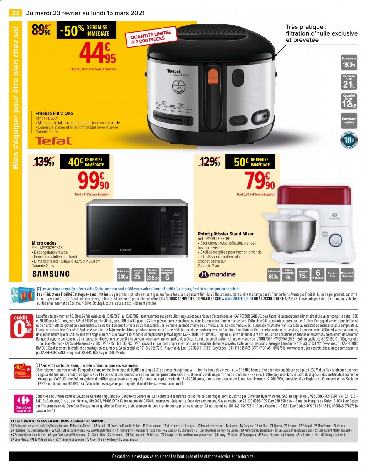 Catalogue Carrefour Hypermarchés - 23/02/2021 - 15/03/2021. Page 23