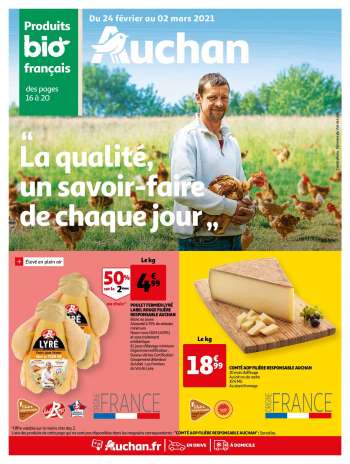 Catalogue Auchan - 24.02.2021 - 02.03.2021.