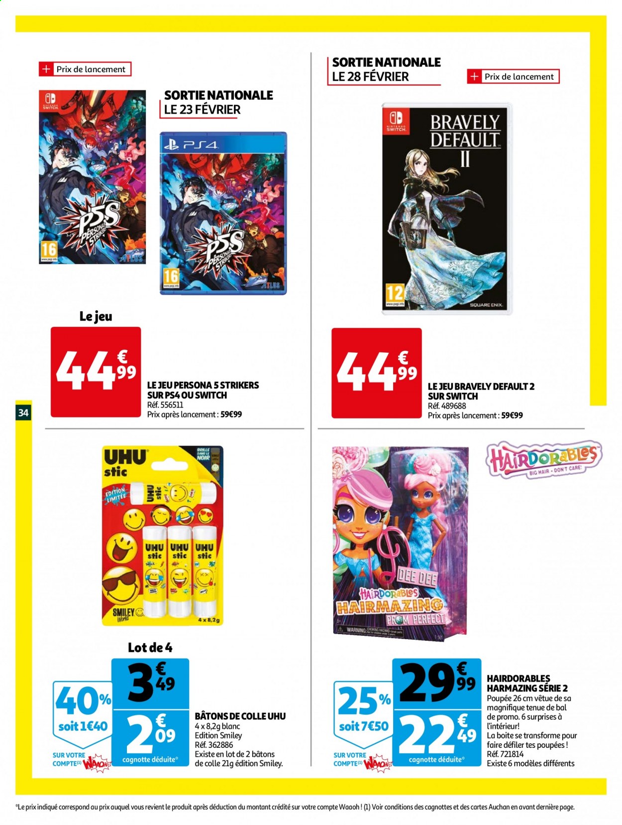 Catalogue Auchan - 24/02/2021 - 02/03/2021. Page 34