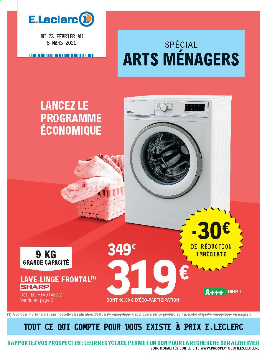 Catalogue E.Leclerc - 23/02/2021 - 06/03/2021. Page 1
