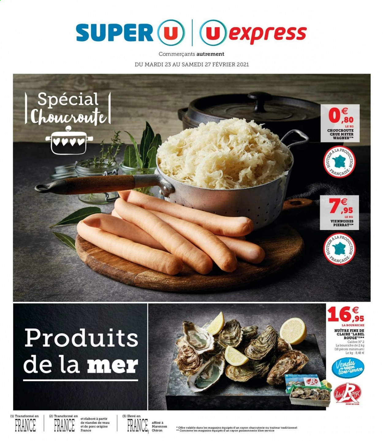 Catalogue Magasins U - 23/02/2021 - 27/02/2021. Page 1