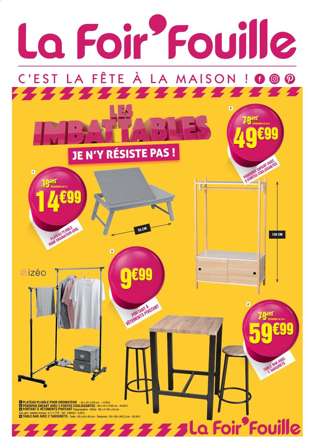 Catalogue La Foir'Fouille - 19/02/2021 - 11/03/2021. Page 1
