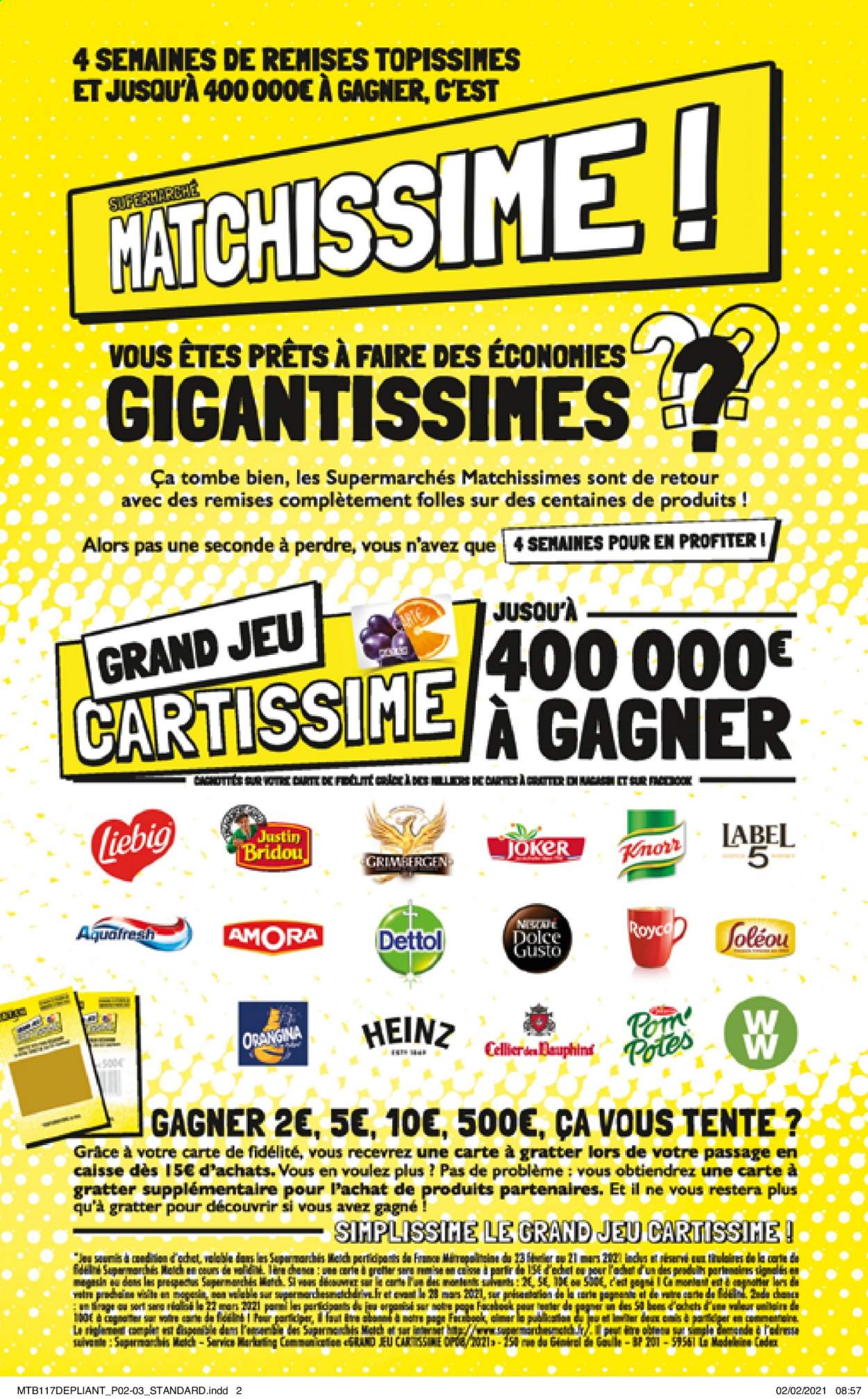 Catalogue Supermarché Match - 23/02/2021 - 07/03/2021. Page 2