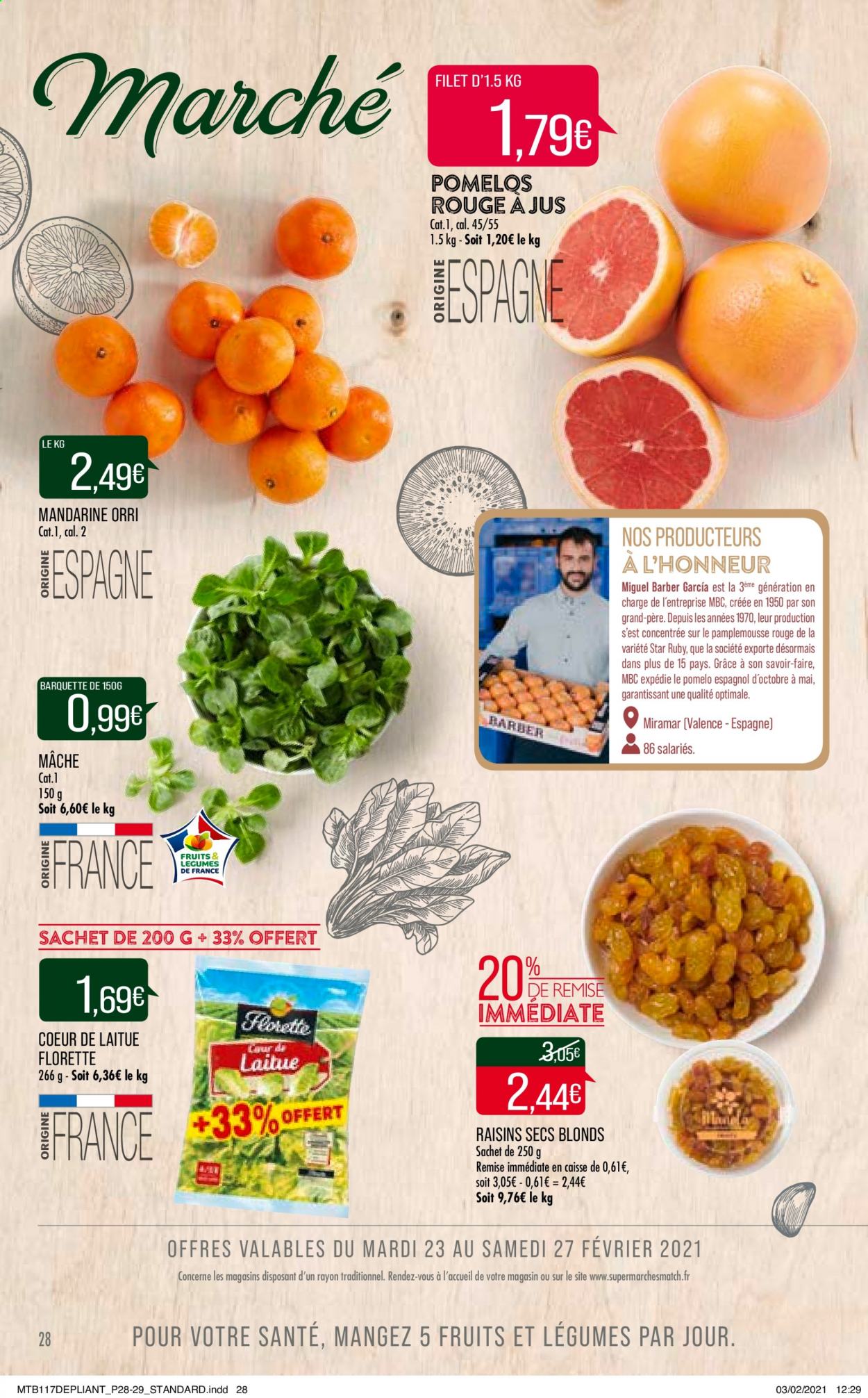 Catalogue Supermarché Match - 23/02/2021 - 07/03/2021. Page 28