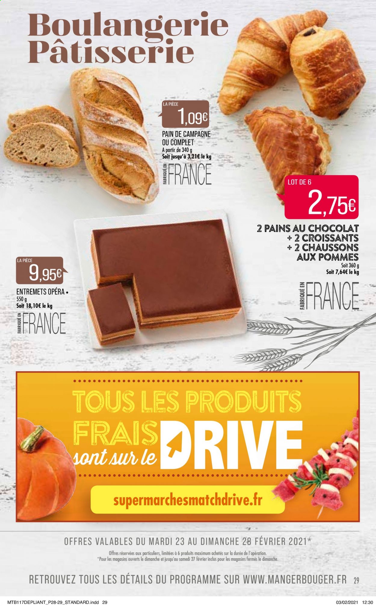 Catalogue Supermarché Match - 23/02/2021 - 07/03/2021. Page 29