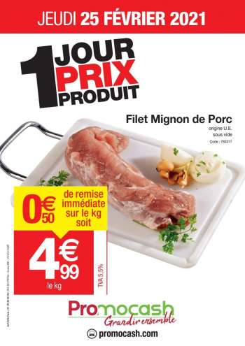 Catalogue Promocash - 25.02.2021 - 25.02.2021.