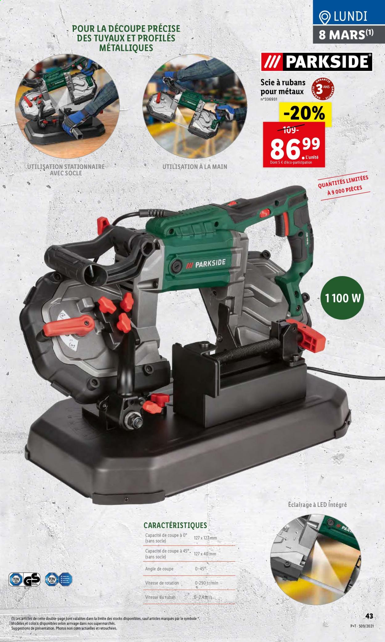 Catalogue Lidl - 03/03/2021 - 09/03/2021. Page 47
