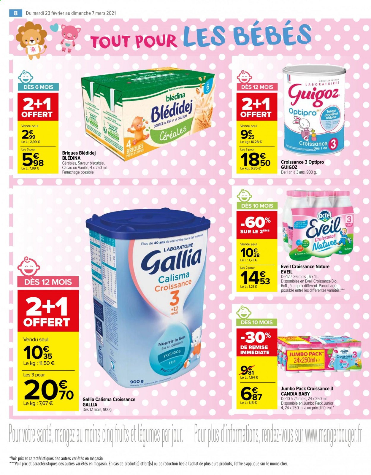 Catalogue Carrefour Market - 23/02/2021 - 07/03/2021. Page 8