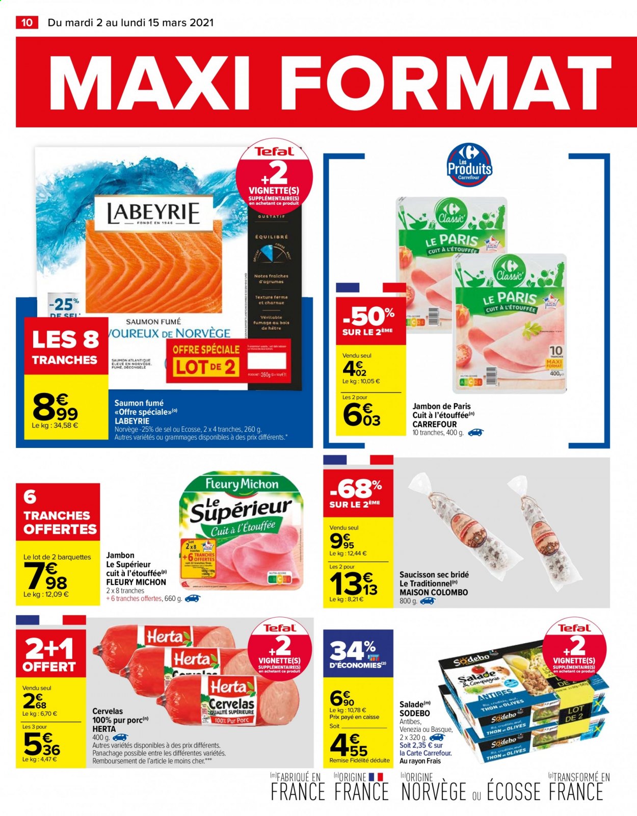 Catalogue Carrefour Hypermarchés - 02/03/2021 - 15/03/2021. Page 10