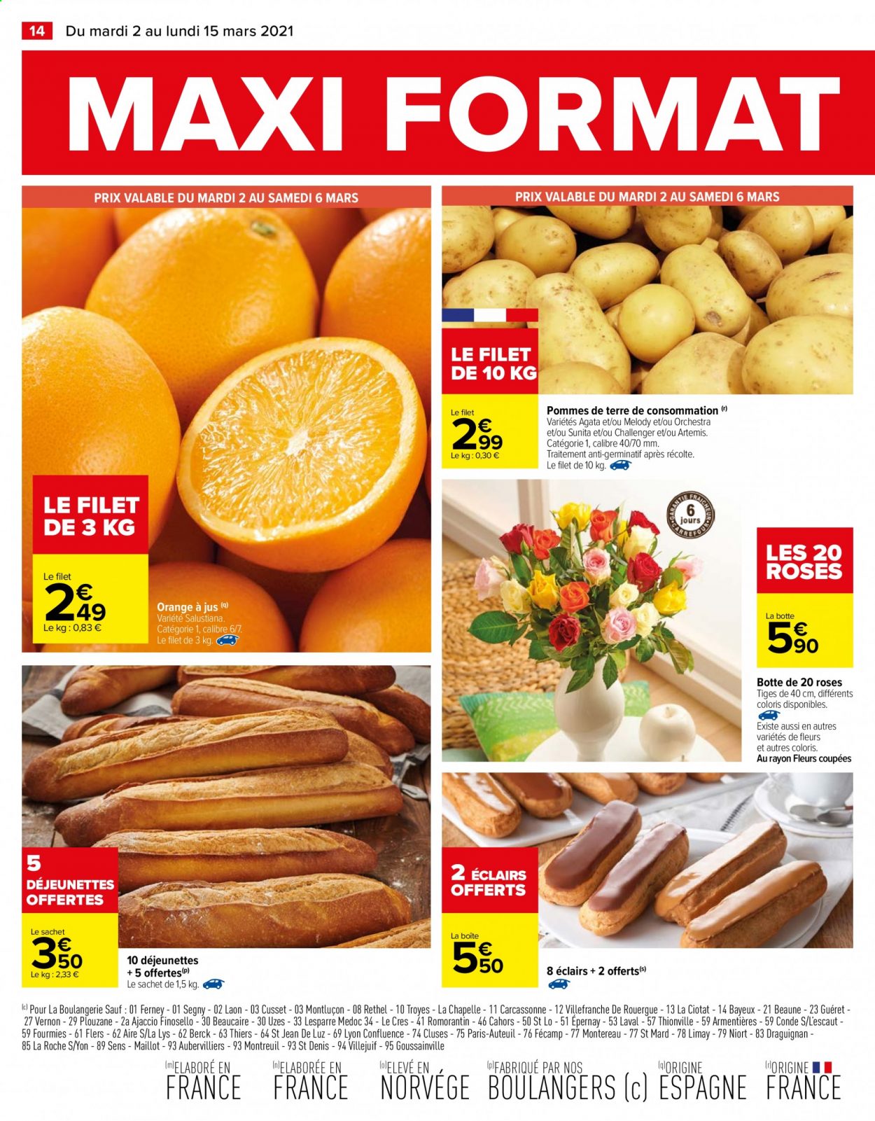 Catalogue Carrefour Hypermarchés - 02/03/2021 - 15/03/2021. Page 14