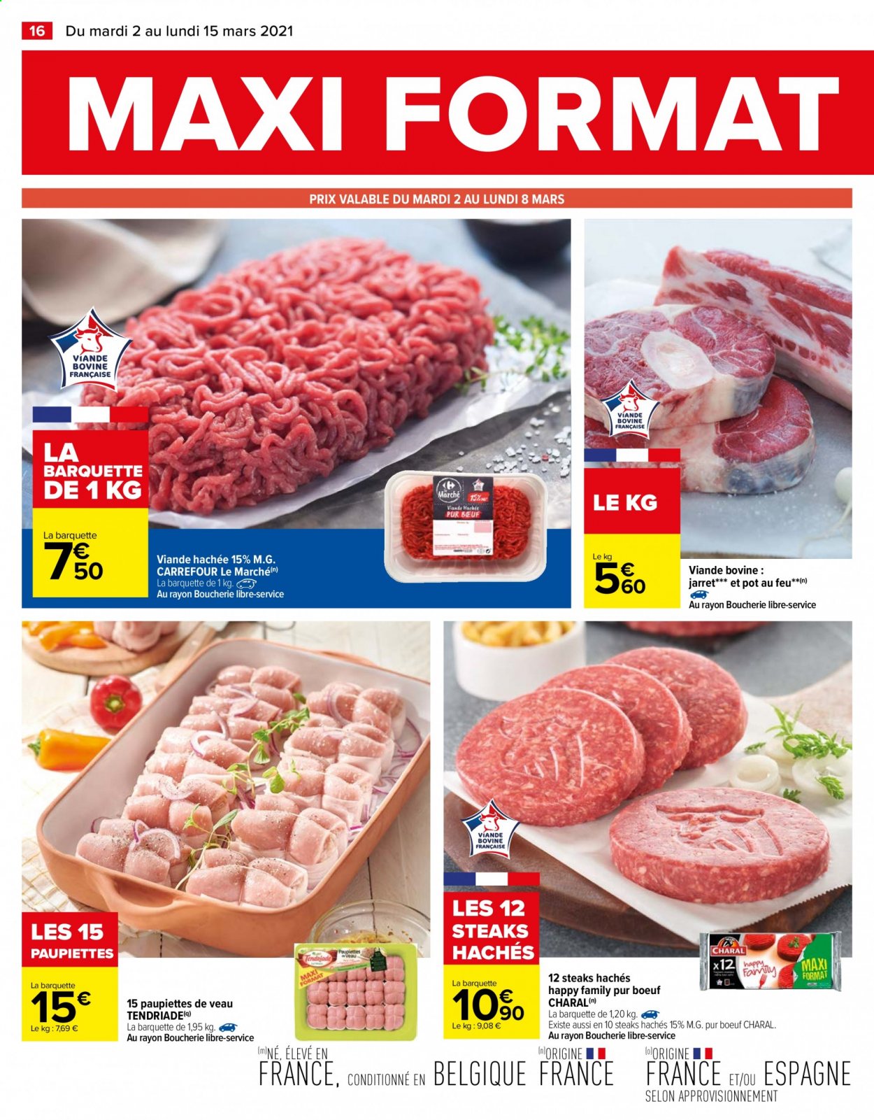 Catalogue Carrefour Hypermarchés - 02/03/2021 - 15/03/2021. Page 16