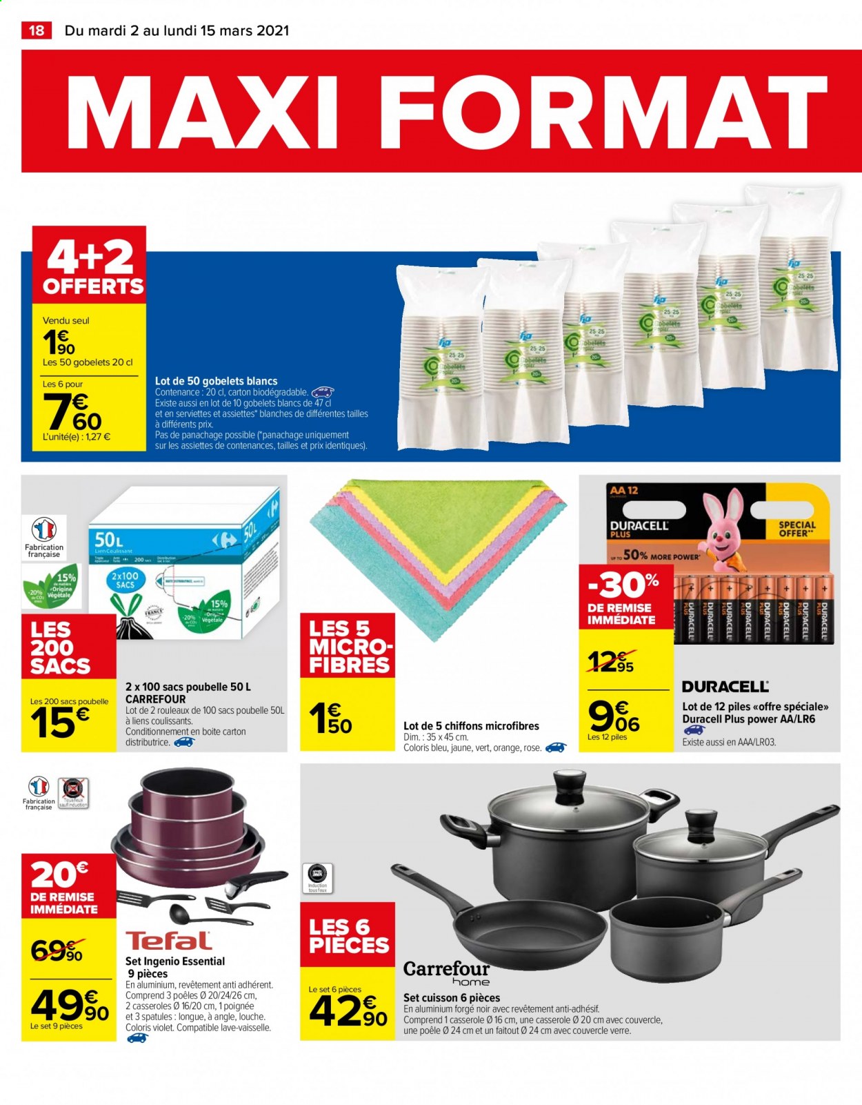Catalogue Carrefour Hypermarchés - 02/03/2021 - 15/03/2021. Page 18