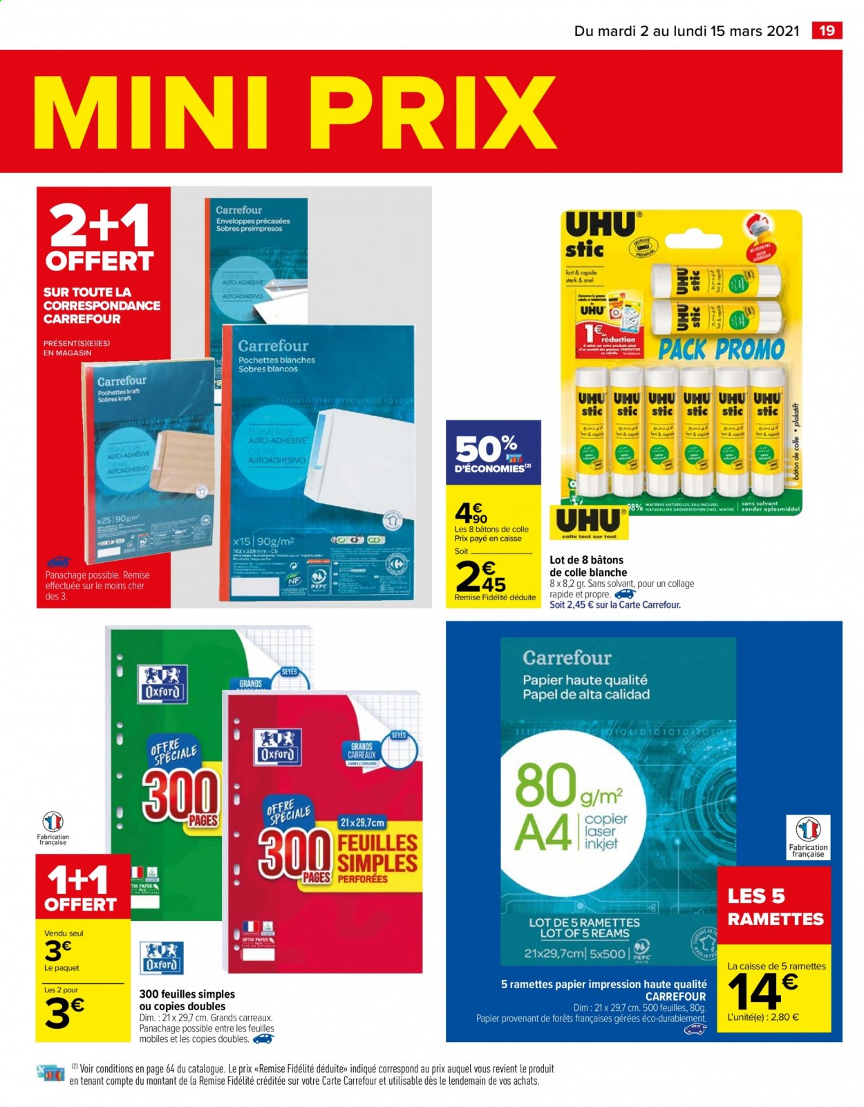 Catalogue Carrefour Hypermarchés - 02/03/2021 - 15/03/2021. Page 19