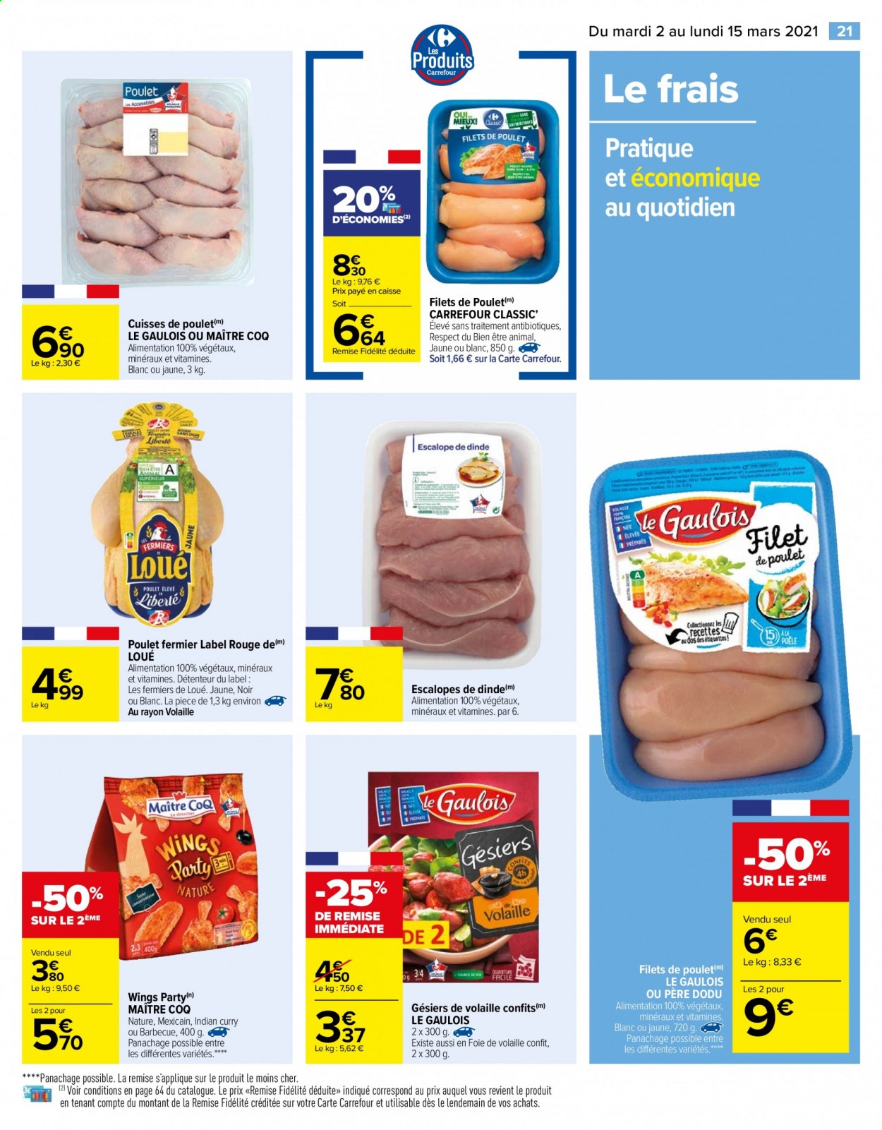 Catalogue Carrefour Hypermarchés - 02/03/2021 - 15/03/2021. Page 21