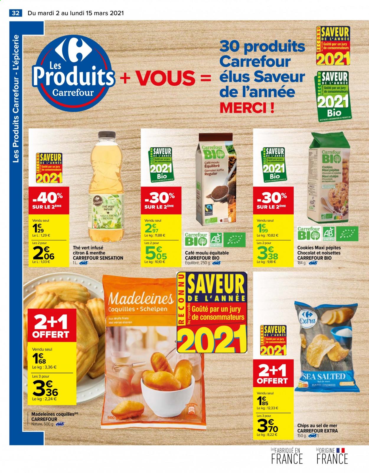 Catalogue Carrefour Hypermarchés - 02/03/2021 - 15/03/2021. Page 32