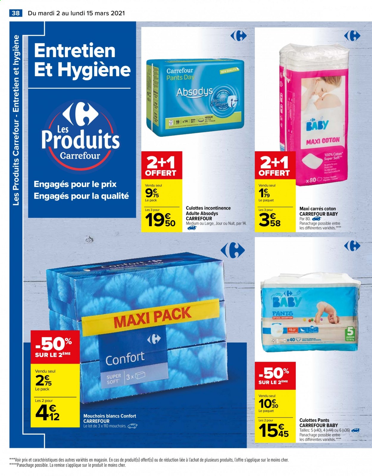 Catalogue Carrefour Hypermarchés - 02/03/2021 - 15/03/2021. Page 38