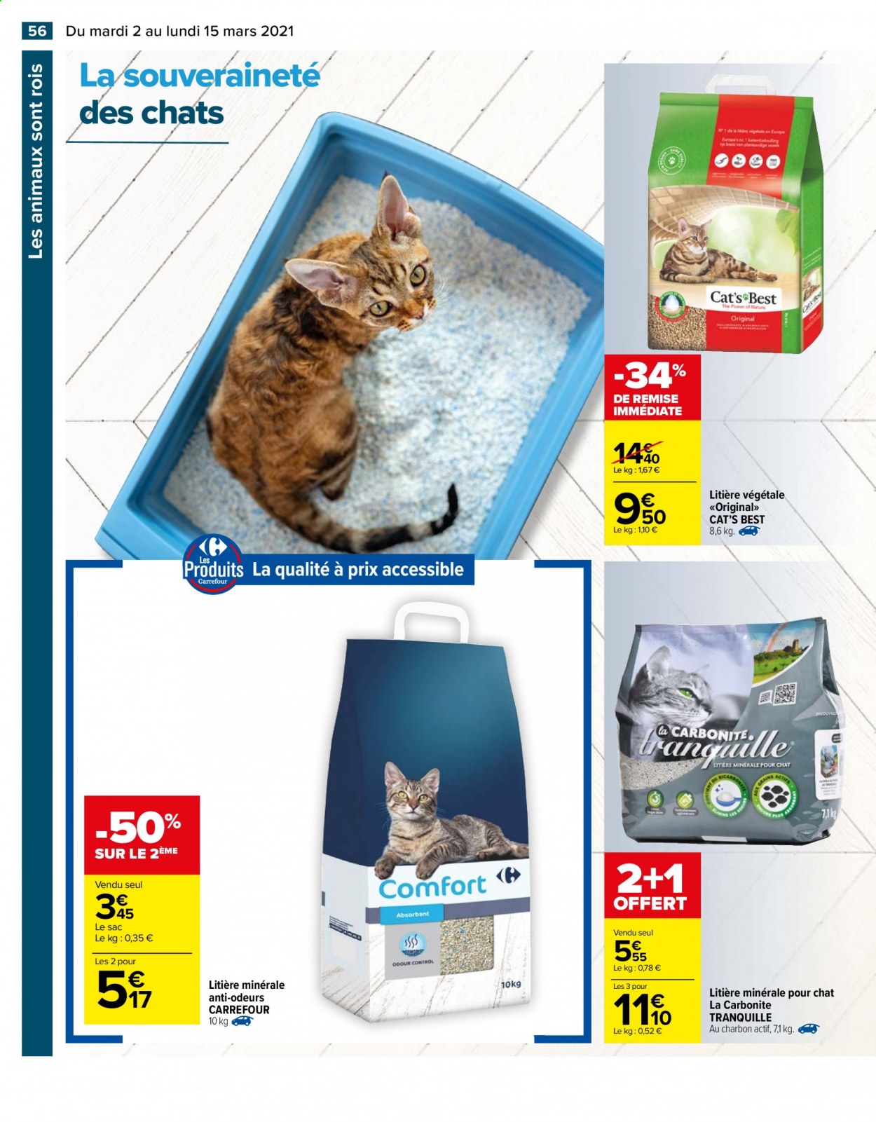 Catalogue Carrefour Hypermarchés - 02/03/2021 - 15/03/2021. Page 60