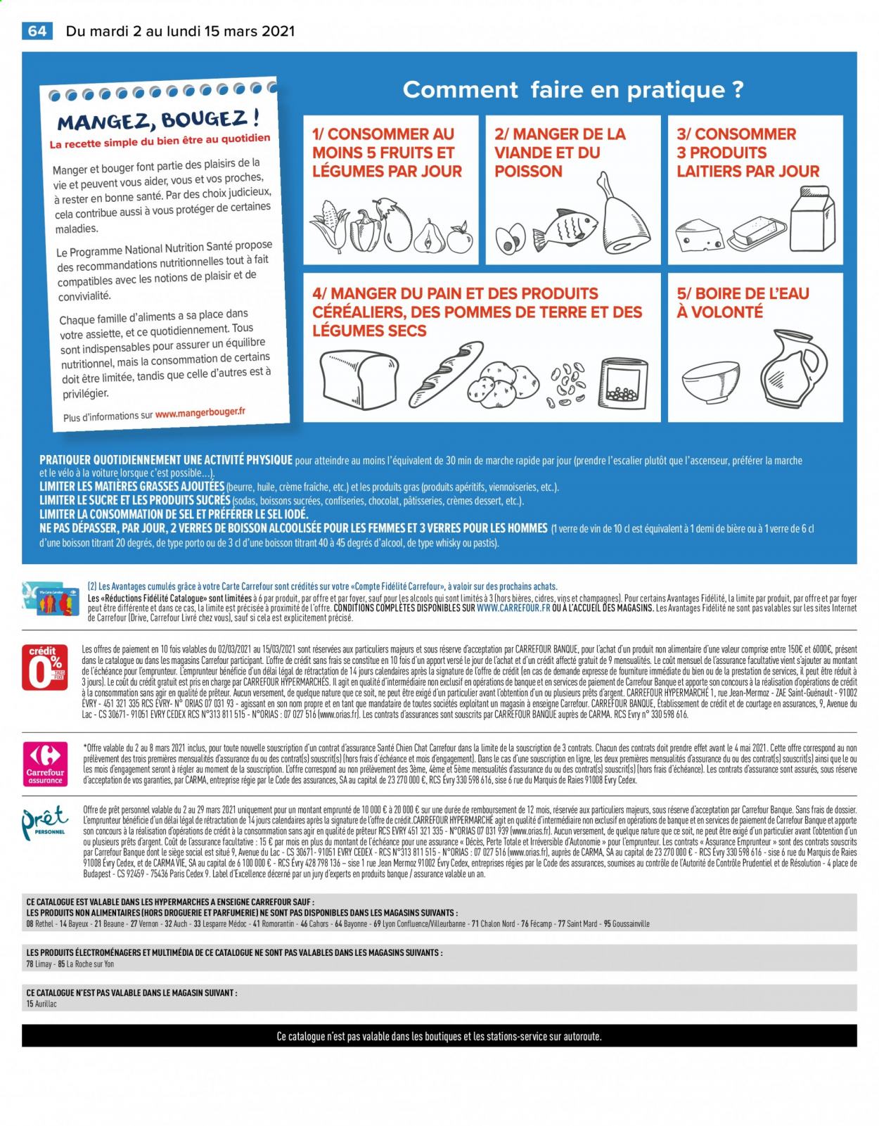 Catalogue Carrefour Hypermarchés - 02/03/2021 - 15/03/2021. Page 68