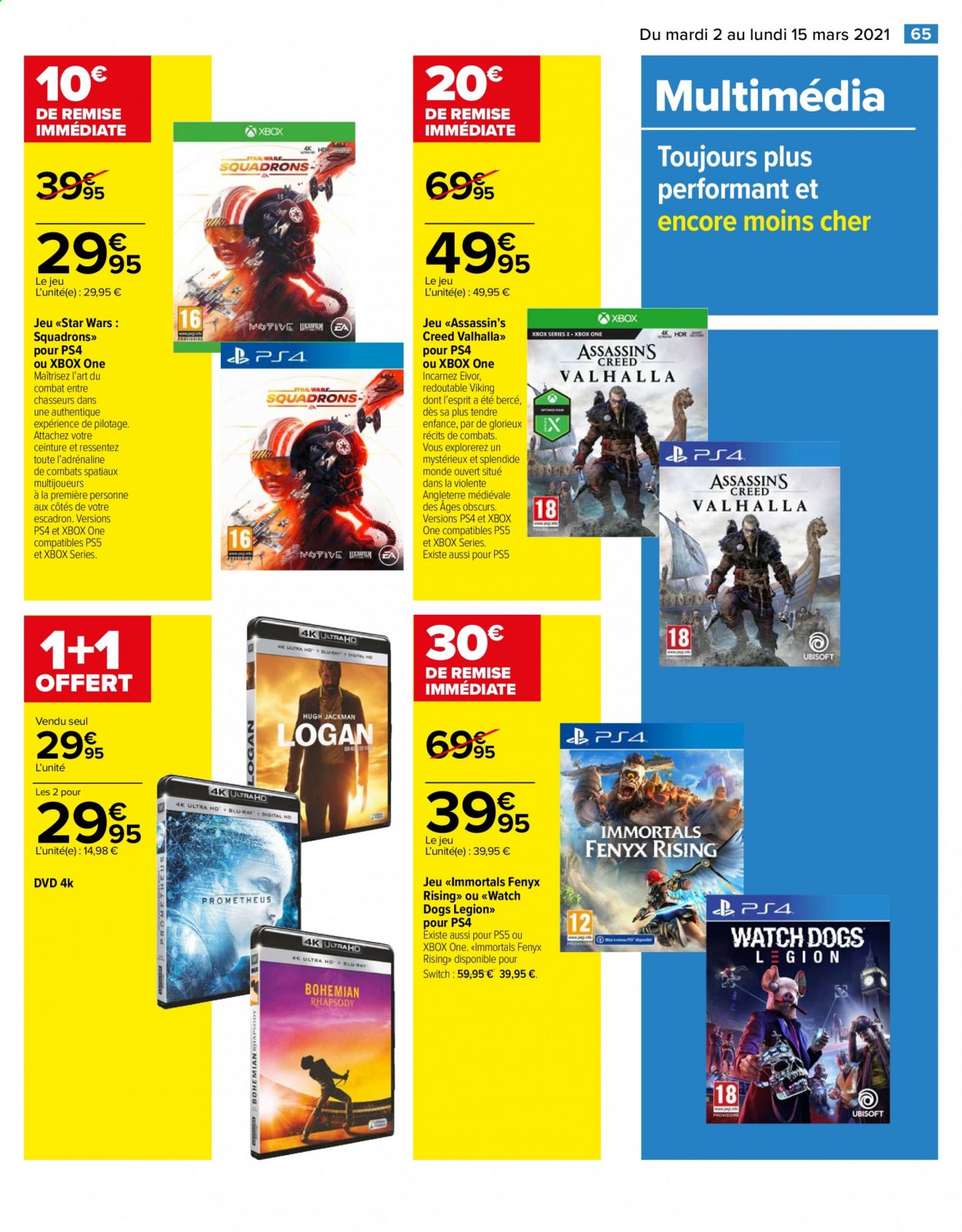 Catalogue Carrefour Hypermarchés - 02/03/2021 - 15/03/2021. Page 69